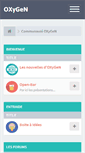 Mobile Screenshot of oxygen-fr.org